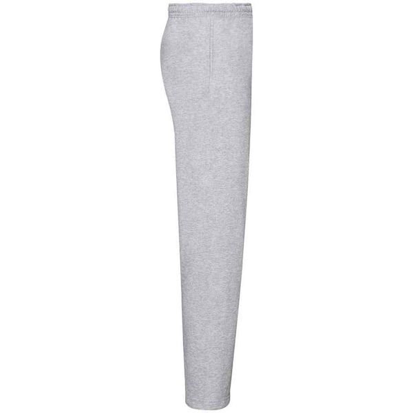 Fruit of the Loom Unisex Vuxen Klassisk Heather Open Hem Joggingbyxor Heather Grey S