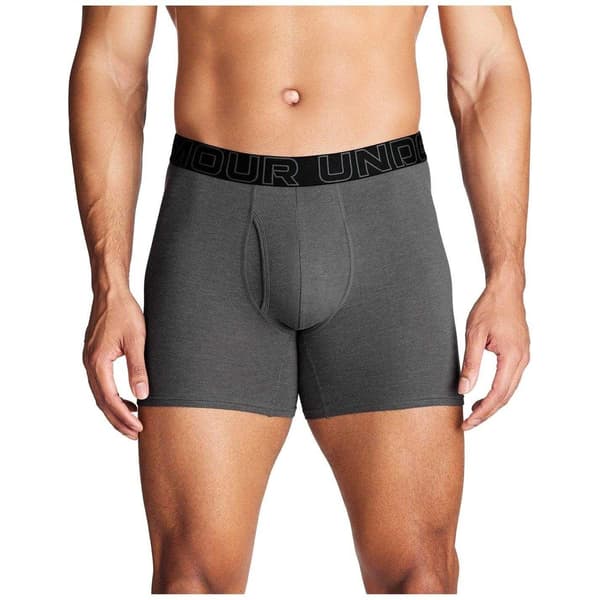 Under Armour Performance Boxertrosor för män (3-pack) XL Svart Black/Red/Grey XL