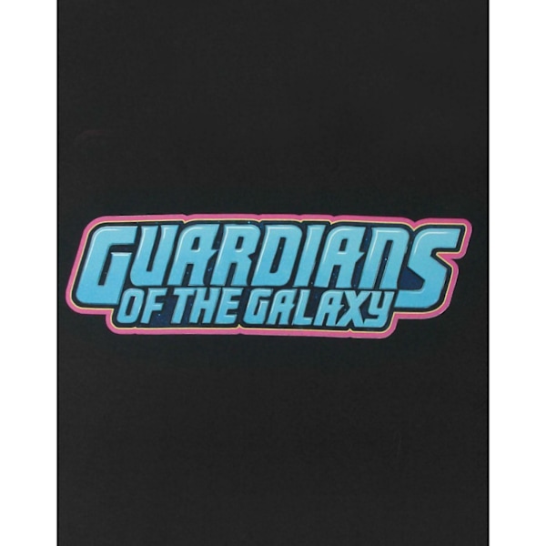 Guardians Of The Galaxy Herr T-shirt med logotyp XXL Svart Black XXL