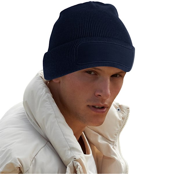 Beechfield Original Patch Recycled Beanie One Size French Navy French Navy One Size