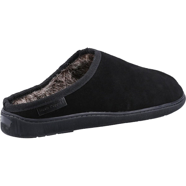 Hush Puppies herr Ashton mockasiner i mocka 8 UK svart Black 8 UK