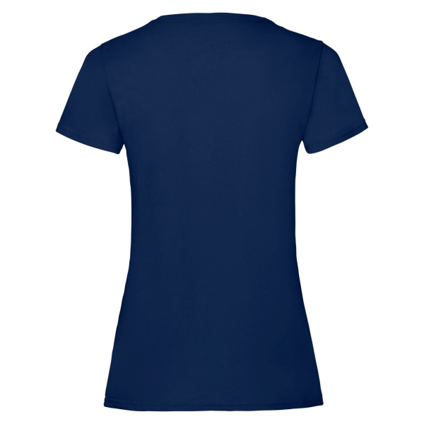 Fruit Of The Loom Dam/Kvinnors Lady-Fit Valueweight Kortärmad T-shirt Navy L