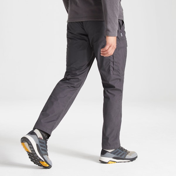 Craghoppers Mens Expert Kiwi Skräddarsydda Byxor 40R Kolgrå Carbon Grey 40R