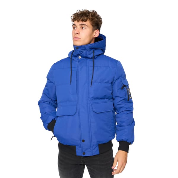 Crosshatch Milwaka Bomberjacka för män L Blå Blue L