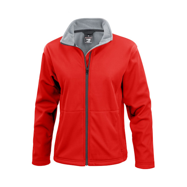 Result Core Dam Soft Shell Jacka S Röd Red S