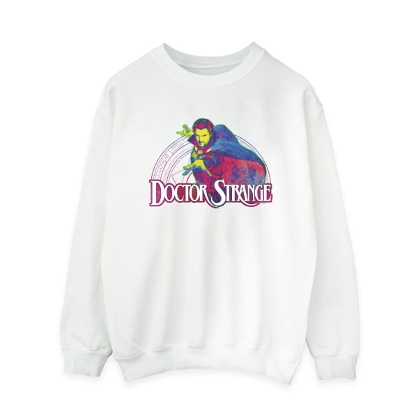 Marvel Womens/Ladies Doctor Strange Psykedelisk Sweatshirt M Vit White M