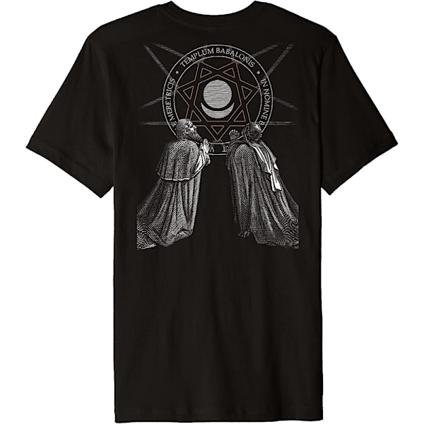 Behemoth Unisex Adult Evangelion Back Print T-Shirt M Svart Black M