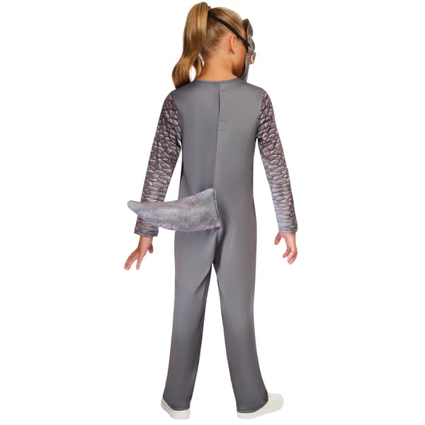 Jurassic World Barn/Barn Halloweenkostym 7-8 år Grå Grey 7-8 Years