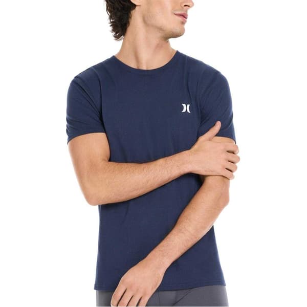 Hurley Herr Logotyp Regular T-shirt (2-pack) XL Blå/Brun Blue/Tan XL