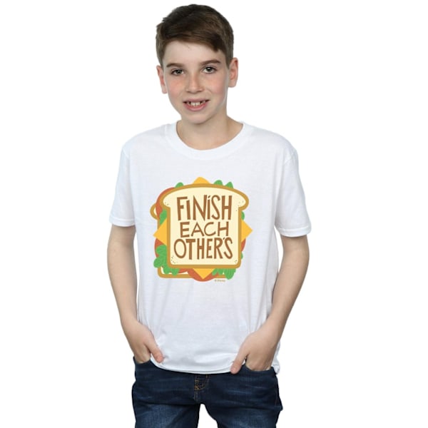 Disney Boys Wreck It Ralph Anna´s Shirt T-Shirt 12-13 År Vit White 12-13 Years