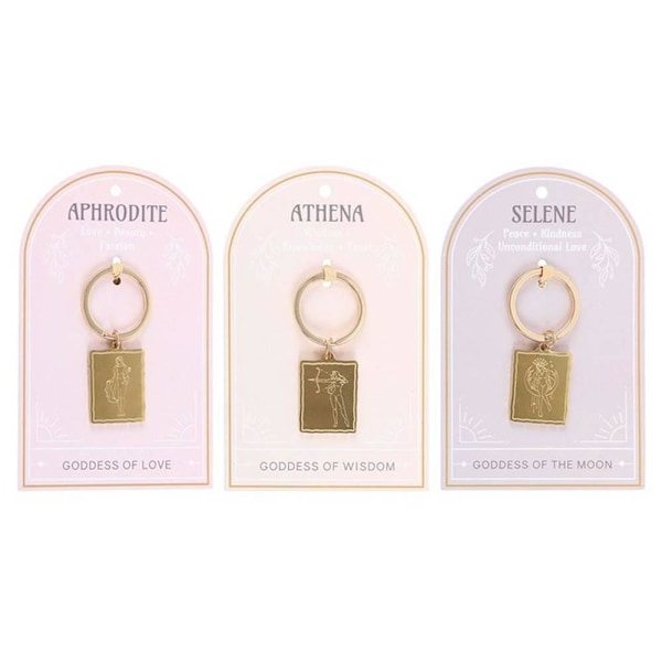 Something Different Nyckelring Gudinneenergi (6-pack) One Size Gold One Size