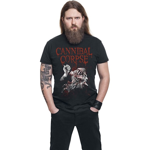 Cannibal Corpse Unisex Adult Stabhead 2 T-Shirt M Svart Black M