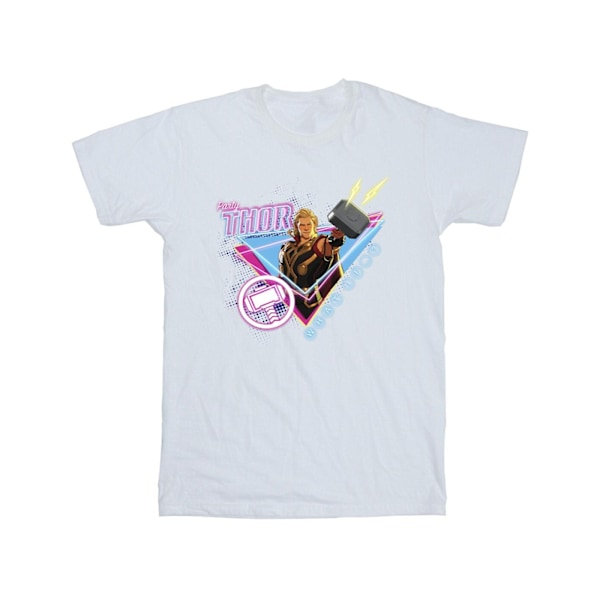 Marvel Girls What If Party Thor Alt Bomull T-shirt 12-13 år White 12-13 Years