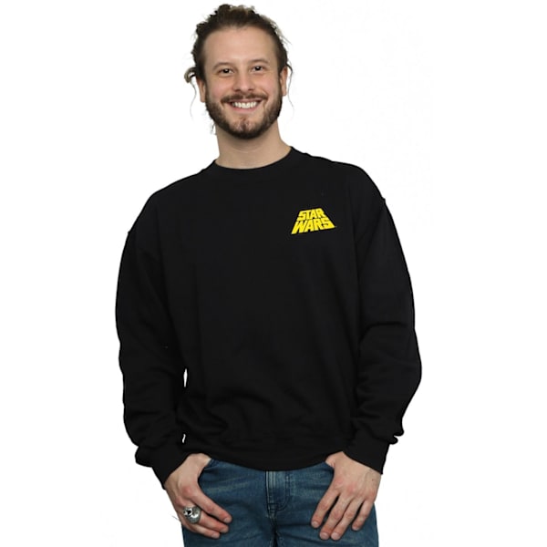 Star Wars Herr Hired By The Empire Badge Sweatshirt 5XL Svart Black 5XL