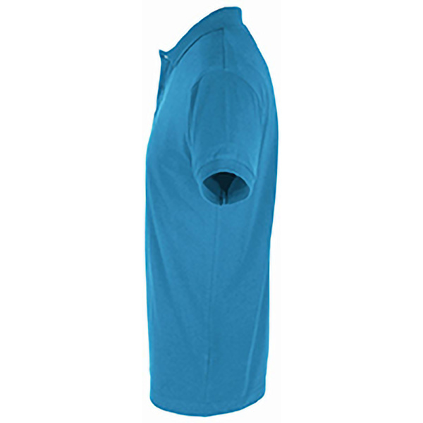 SOLS Herr Perfect Pique Kortärmad Poloskjorta XL Aqua Aqua XL