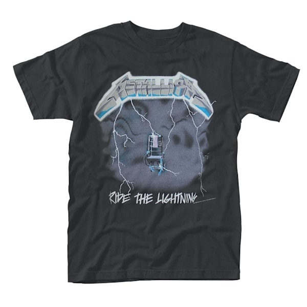 Metallica Unisex Adult Ride The Lightning T-Shirt XL Svart Black XL