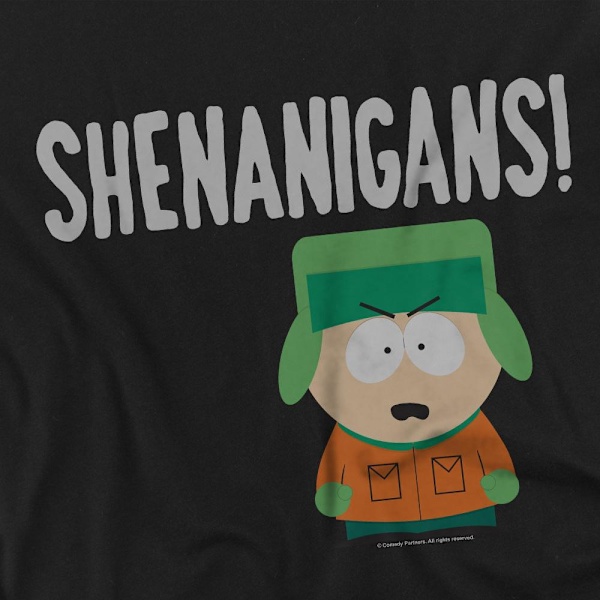 South Park Herr T-shirt Knockoff 4XL Svart Black 4XL
