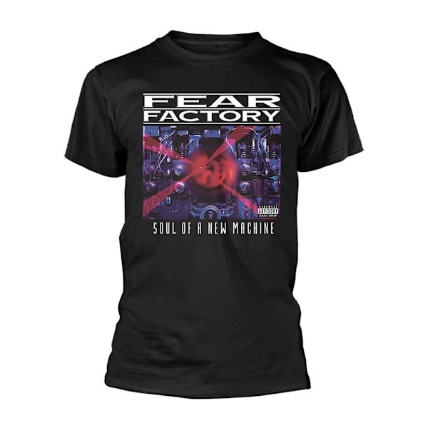 Fear Factory Unisex Adult Soul Of A New Machine T-Shirt S Svart Black S