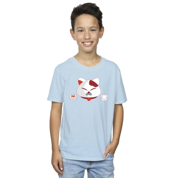 Disney Boys Big Hero 6 Baymax Kitten Heads T-shirt 3-4 år Ba Baby Blue 3-4 Years