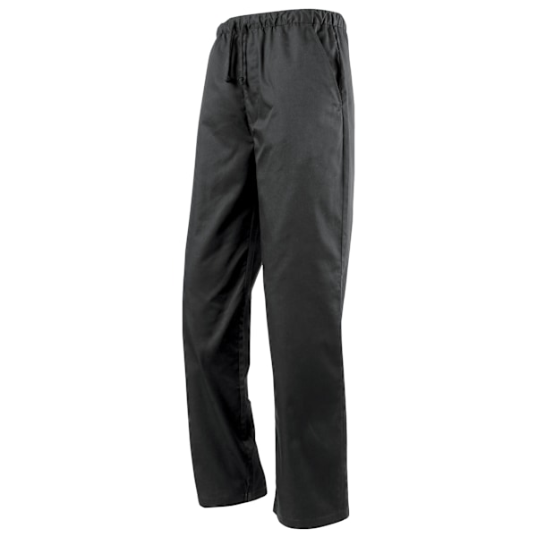 Premier Essential Unisex Kockbyxor / Catering Arbetskläder XS Svart Black XS