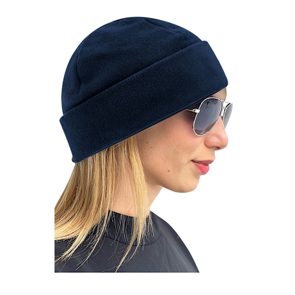 Beechfield Fleece Recycled Beanie One Size French Navy French Navy One Size