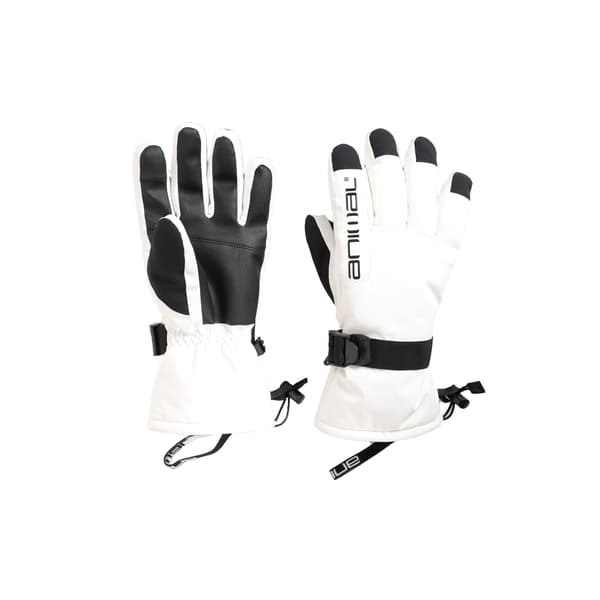 Animal Flow Skidhandskar för Kvinnor/Dam Storlek L Vit White L