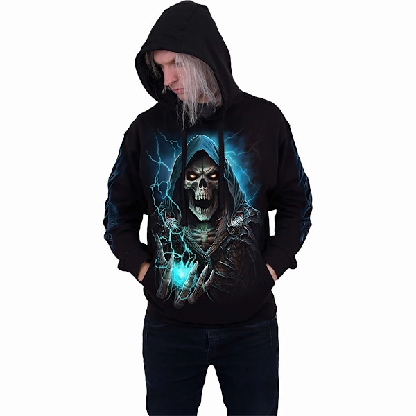 Spiral Direct Unisex Vuxen Dead Metal Hoodie XL Svart Black XL