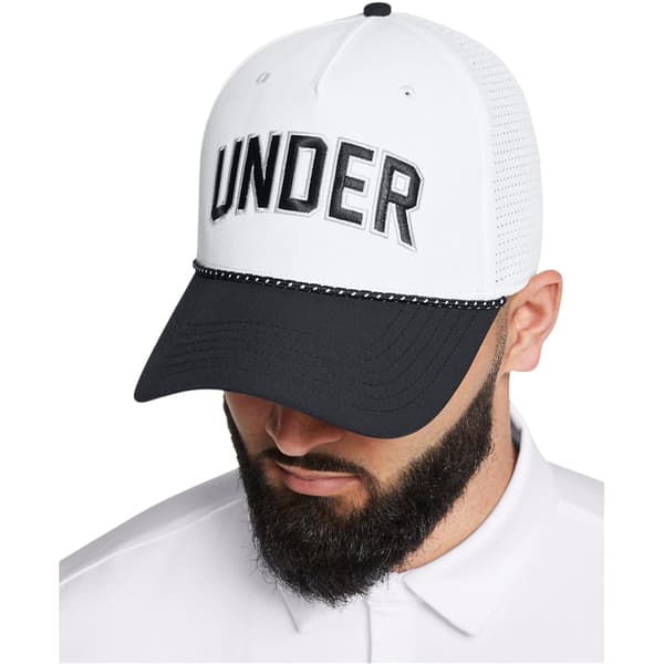 Under Armour Drive Rope Golf Snapback Keps En Storlek Vit White One Size