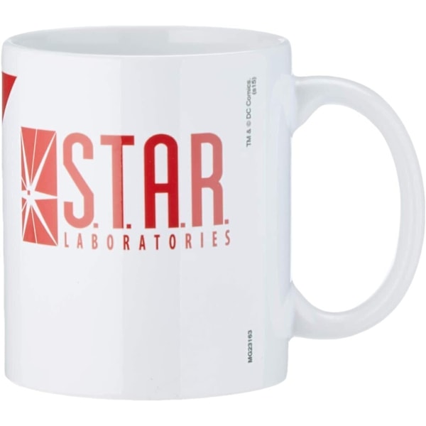 The Flash Star Labs Mug En Storlek Vit White One Size