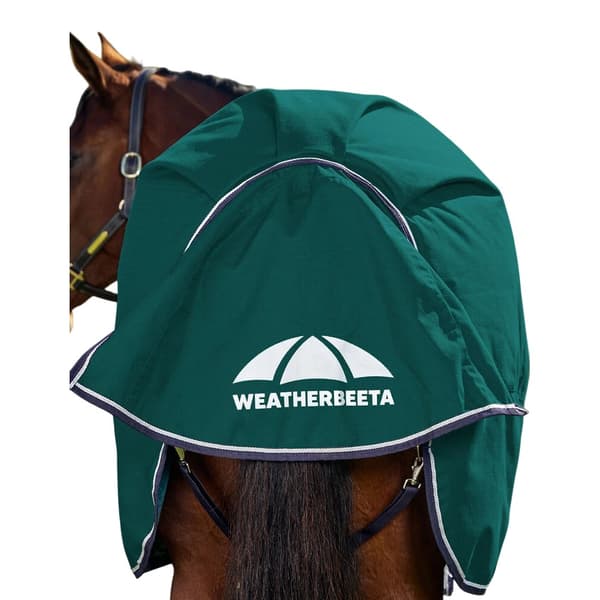 Weatherbeeta Comfitec Plus Dynamic Standard-Neck 100g Hästtäcke Forest Green/Navy 5´ 3