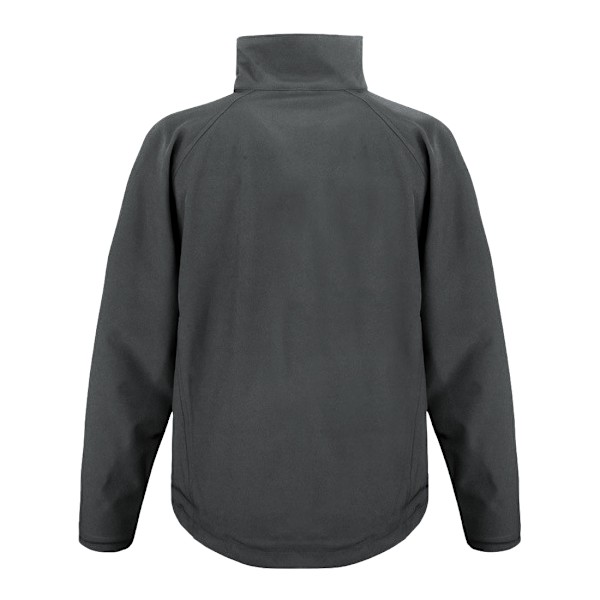 Result Herr 2-lagers bas softshell andningsbar vindtät jacka Black M