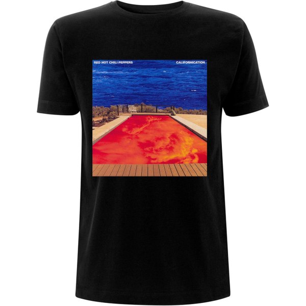 Red Hot Chilli Peppers Unisex Vuxen Californication T-Shirt XL Black XL