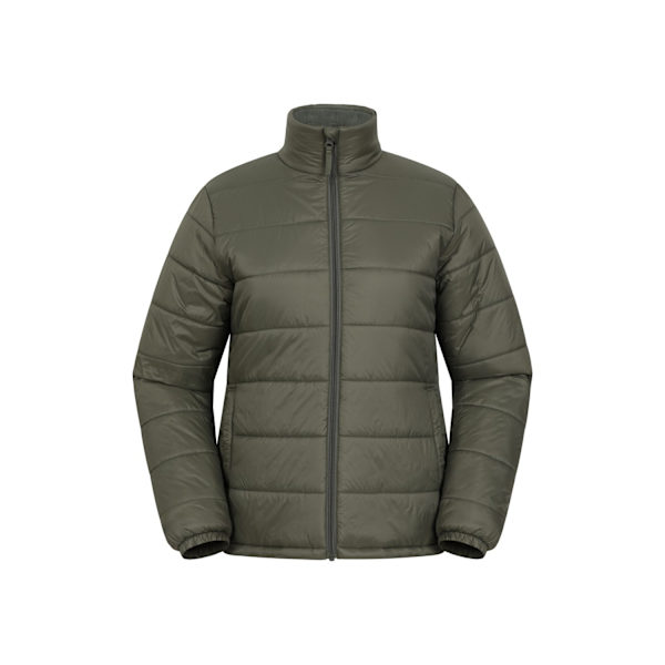 Mountain Warehouse Damjacka för Kvinnor/Damer Essentials Lightweight Padded Green 8 UK