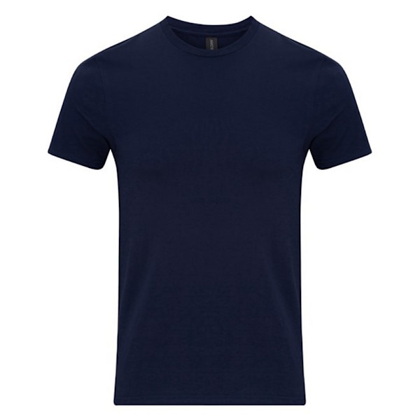 Gildan Unisex Vuxen Enzymbelagd T-shirt L Marinblå Navy L