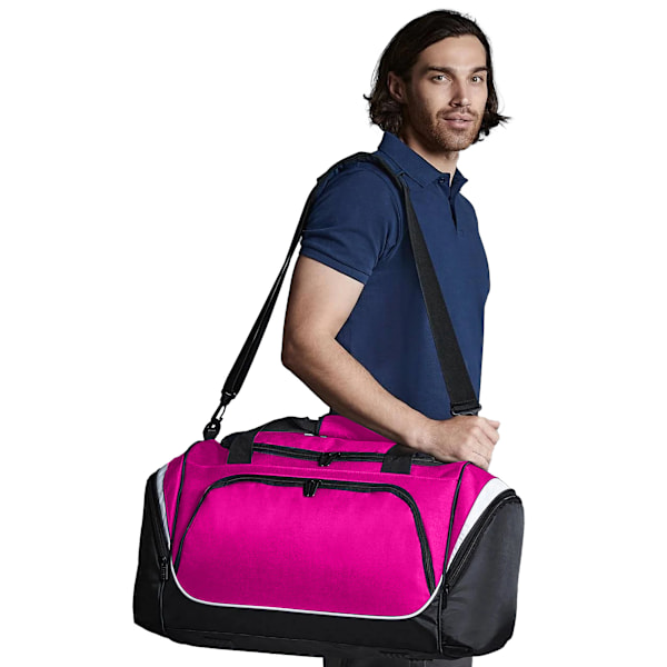 Quadra Pro Team Väska för Omklädningsrum En Storlek Fuchsia/Svart/Ljusgrå Fuchsia/Black/Light Grey One Size