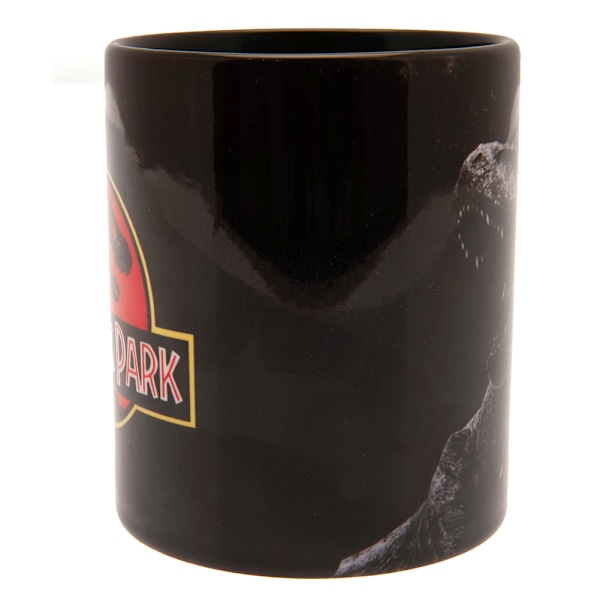 Jurassic Park T-Rex Mugg En Storlek Svart/Vit Black/White One Size