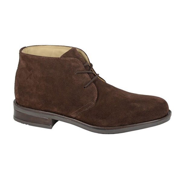 Roamers Suede Chukka Boots 9 UK Mörkbrun Dark Brown 9 UK