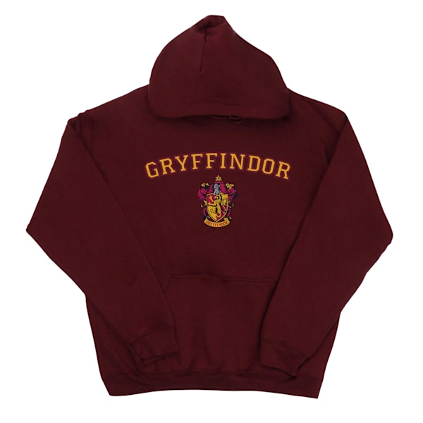 Harry Potter Pojkar Gryffindor Crest Hoodie 7-8 År Bourgogne Burgundy 7-8 Years