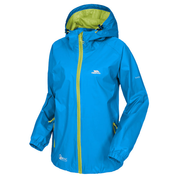 Trespass Unisex Vuxen Qikpac Vattentät Jacka S Kobolt Cobalt S