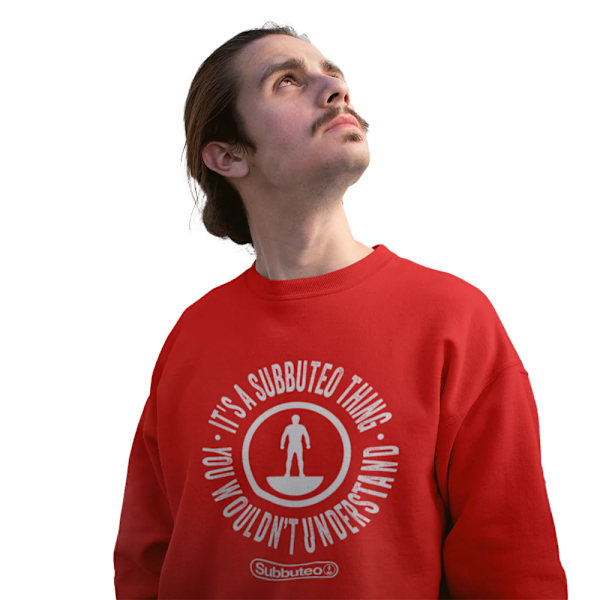 Subbuteo Unisex Vuxen Thing Sweatshirt XXL Röd Red XXL