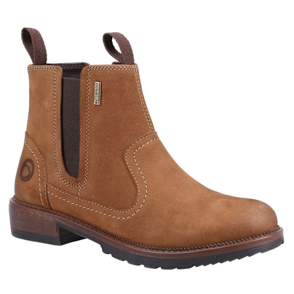 Cotswold Dam/Dam Laverton Slip On Läder Ankel Boot 3 UK Tan 3 UK