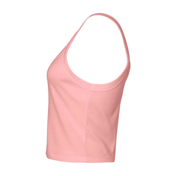 Bella + Canvas Damtanktopp med Spaghettiband, Storlek L, Solid Rosa Solid Pink L