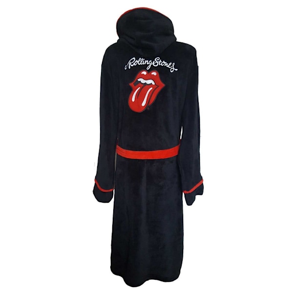 The Rolling Stones Unisex Vuxen Klassisk Tunga Badrock M- Black M-L