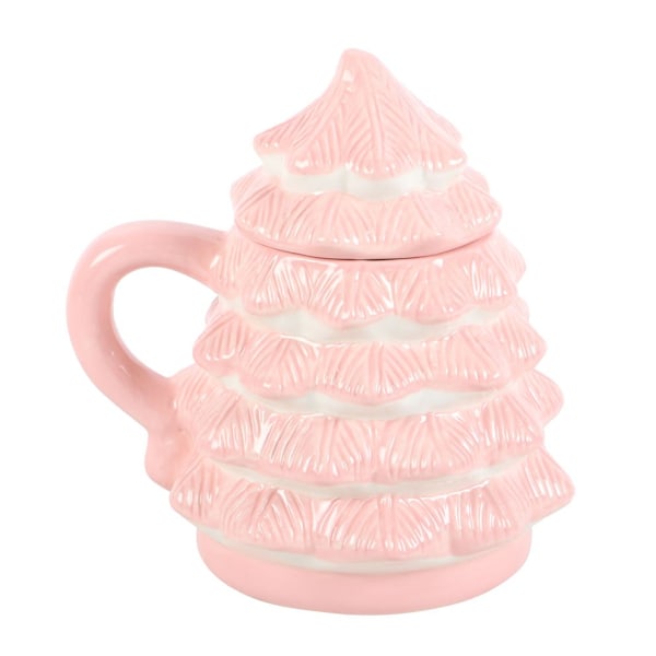Något Annorlunda Julgran Mugg En Storlek Rosa Pink One Size