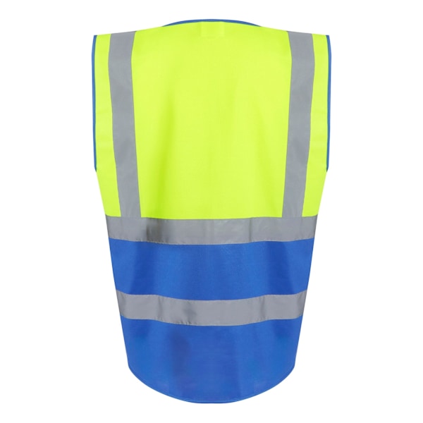 Regatta Pro Executive Hi-Vis väst M Gul/Royalblå Yellow/Royal Blue M