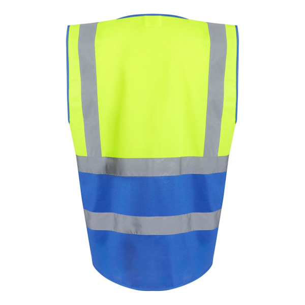 Regatta Pro Executive Hi-Vis Väst S Gul/Royal Blå Yellow/Royal Blue S