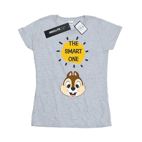 Disney Dam/Dam Chip N Dale The Smart One Bomull T-shirt L Sports Grey L