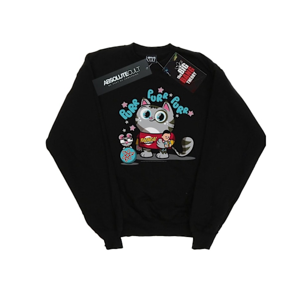 The Big Bang Theory Herr Bazinga Kitty Sweatshirt 4XL Svart Black 4XL