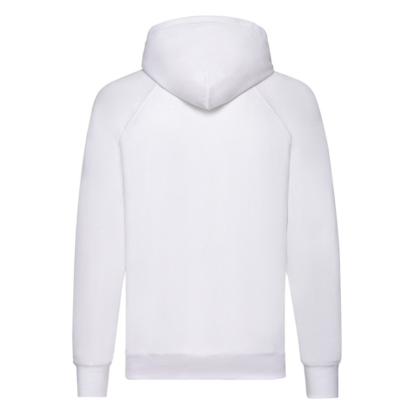 Fruit Of The Loom Unisex Lätt Huvtröja för Vuxna L White L