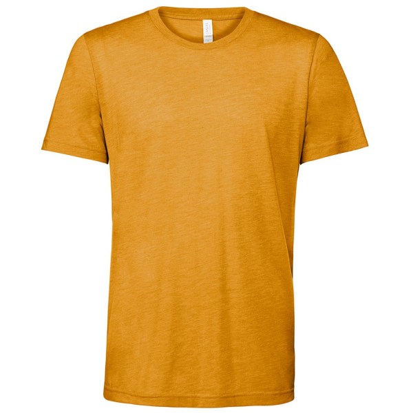 Bella + Canvas Unisex Tri-Blend T-shirt XS Senap Triblend Mustard Triblend XS